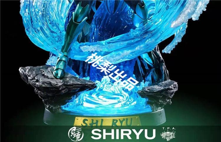 新品未開封『聖闘士星矢』龍星座ドラゴン紫龍 ガレージキット スタチュー