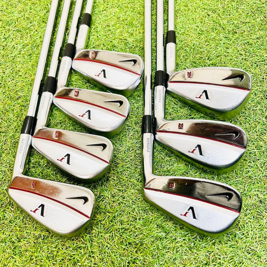 【希少】ナイキ Vr FORGED TW 7本 S タイガーウッズ マッスル 右