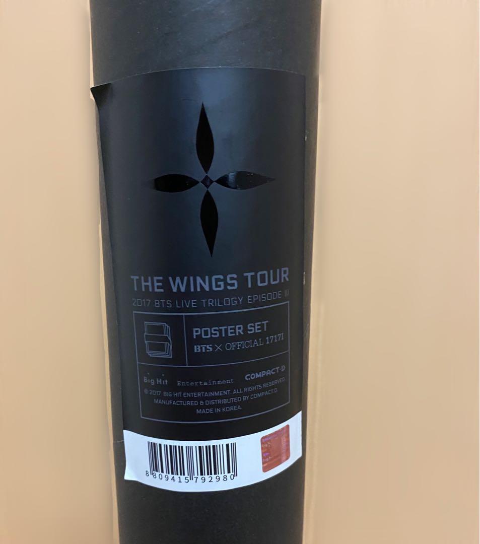 BTS WINGS 公式 ポスターセット チケットアルバム プログラムブック