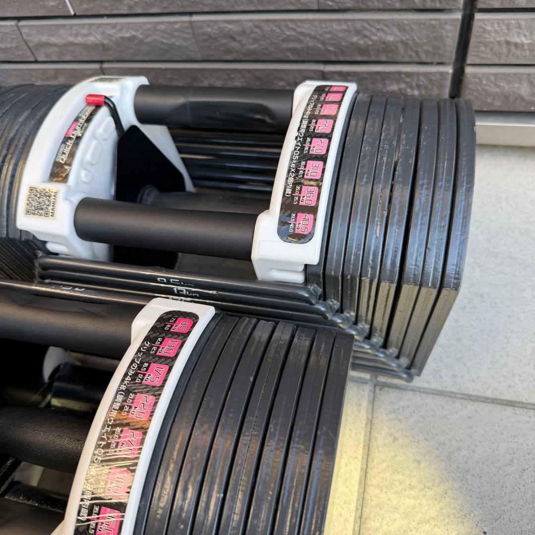 動作OK FlELDOOR クイック 可変式 ブロックダンベル 40kg ①