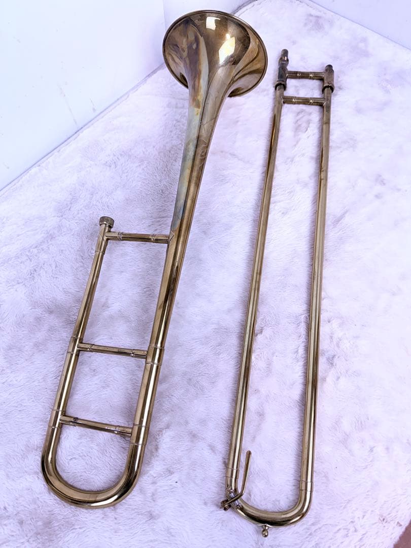 NIKKAN テナートロンボーン 純正NO.2マウスピース付 ケース有