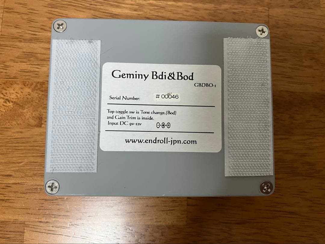ギター pedal works ENDROLL / Geminy Bdi&Bod