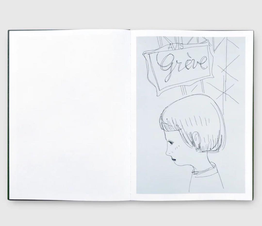 限定100 Scenes 奈良美智ドローイング集/ロッカクアヤコシルクスクリーン