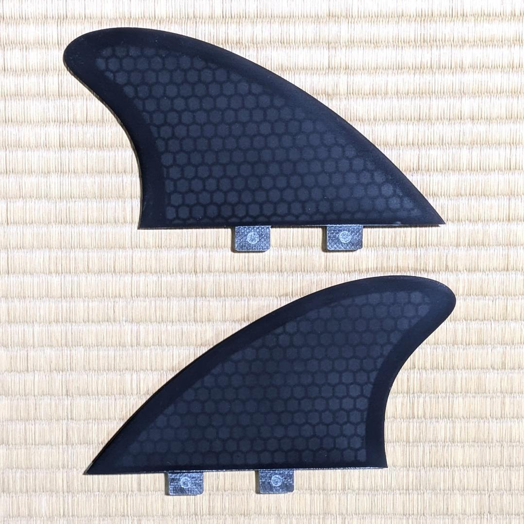 FCSⅡ対応セット付、新品未使用FCS FK-2 ツインキールフィン