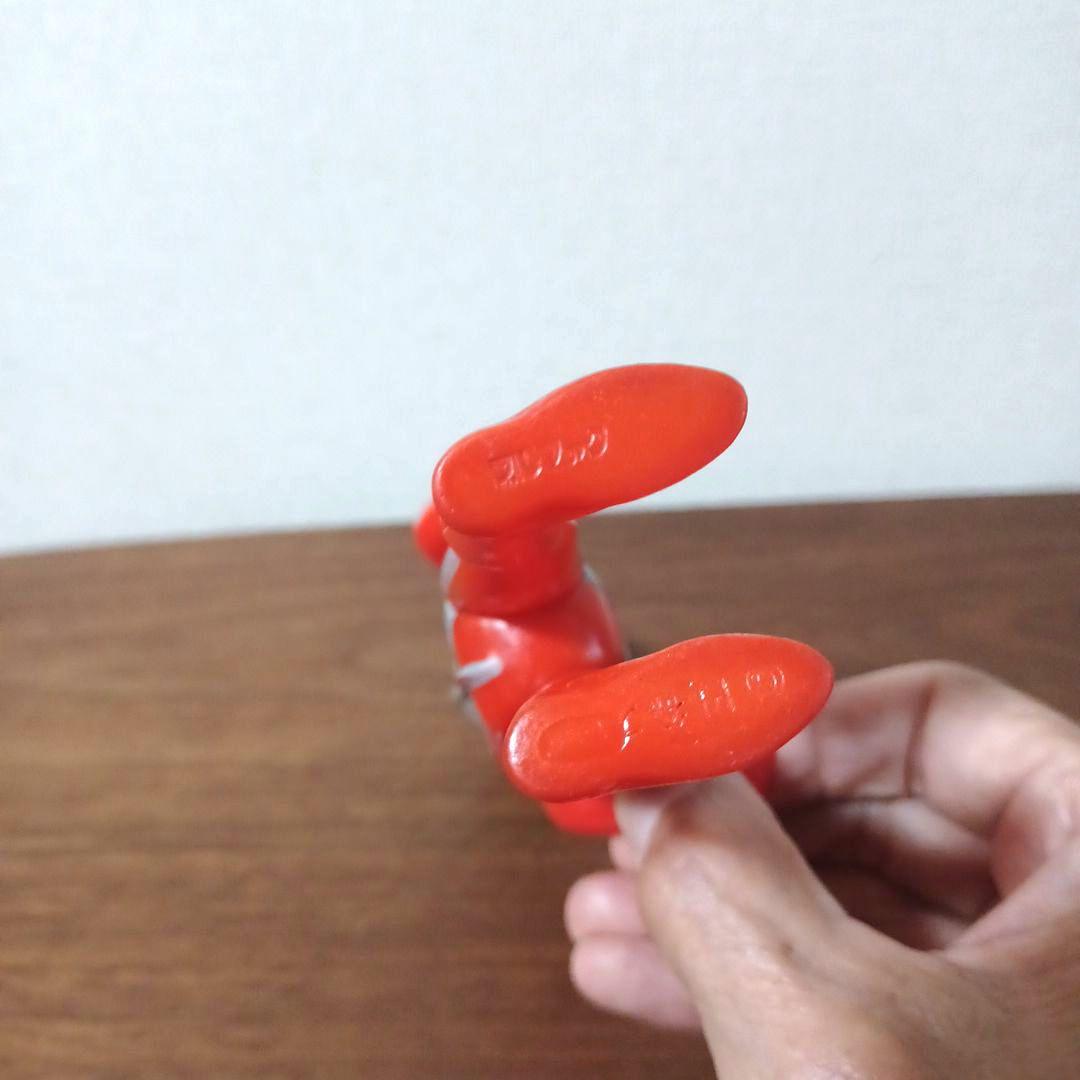 当時物ブルマァク面変わり「ウルトラマンタロウ」19㎝ヴィンテージソフビフィギュア