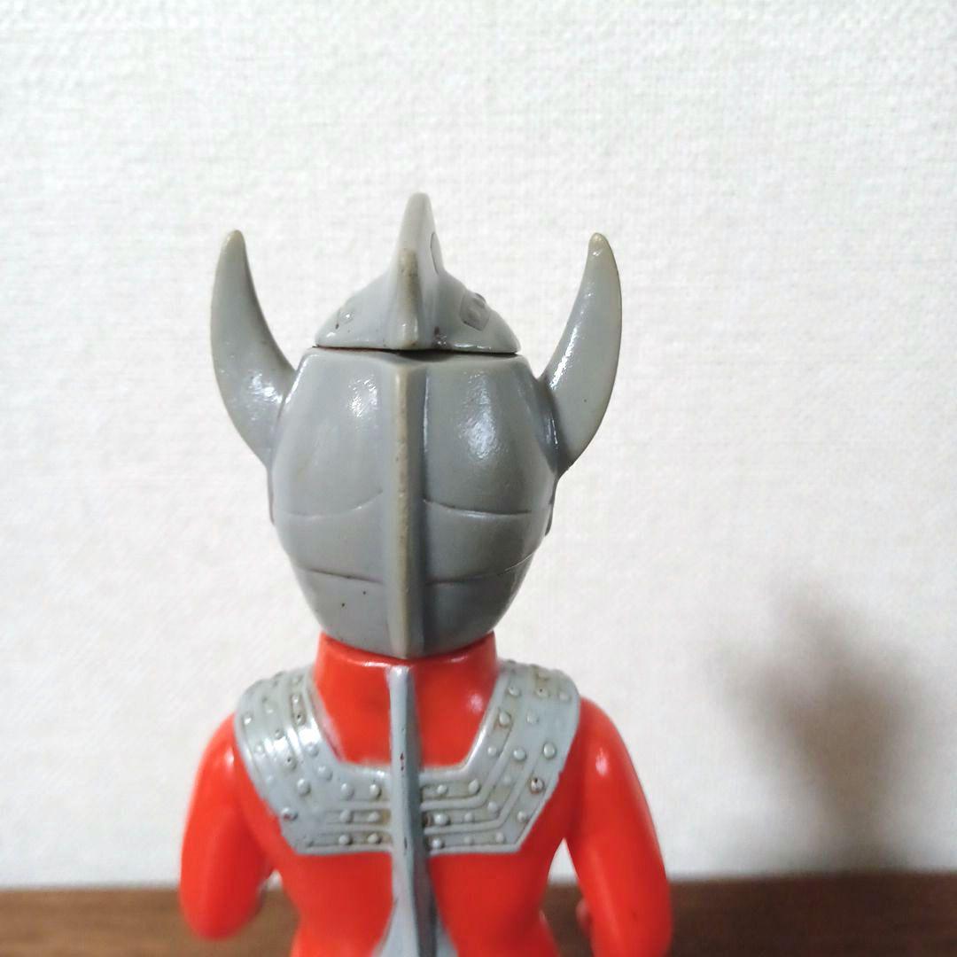 当時物ブルマァク面変わり「ウルトラマンタロウ」19㎝ヴィンテージソフビフィギュア