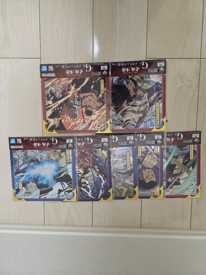 【開封品】一番くじ ワンピース EX 士魂ノ系譜 B賞C賞 ラストワン賞セット