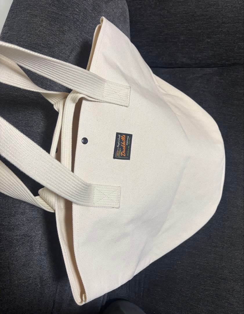 ラフ&スウェル ゴルフトートバッグ アイボリー大きいサイズ