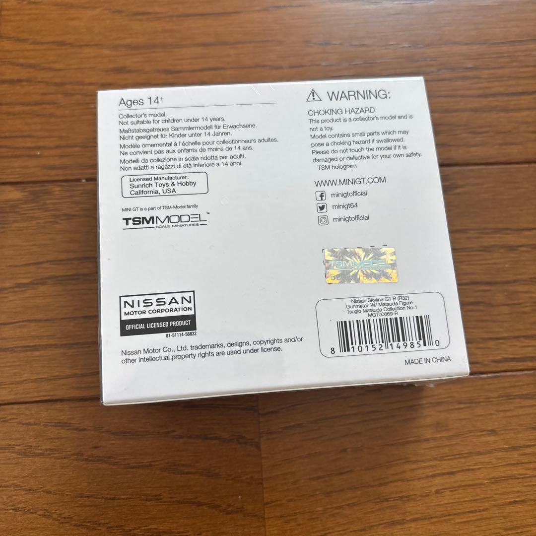 東京オートサロン MINI GT SKYLINE GT-R R32 松田次生