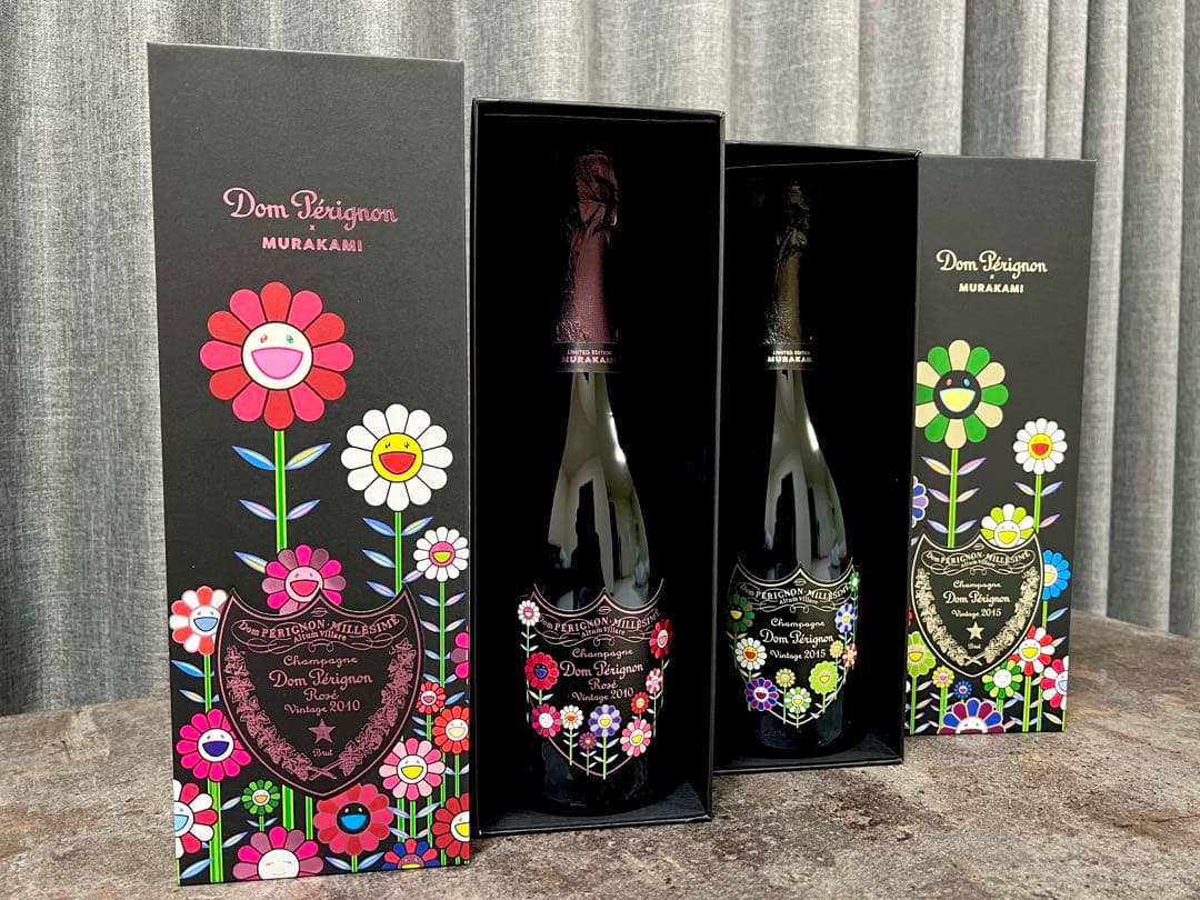 最安値 村上隆 ドンペリニヨン 2本セット 新品未開封