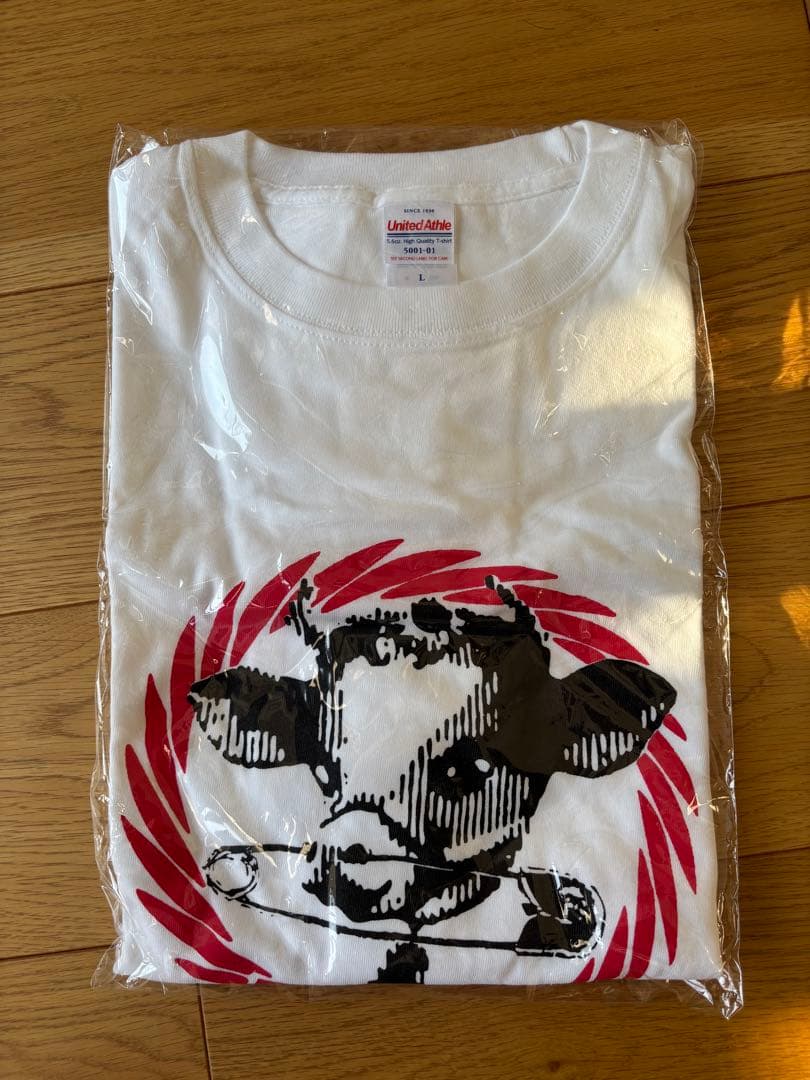 原爆オナニーズ　モーモーT Tシャツ L