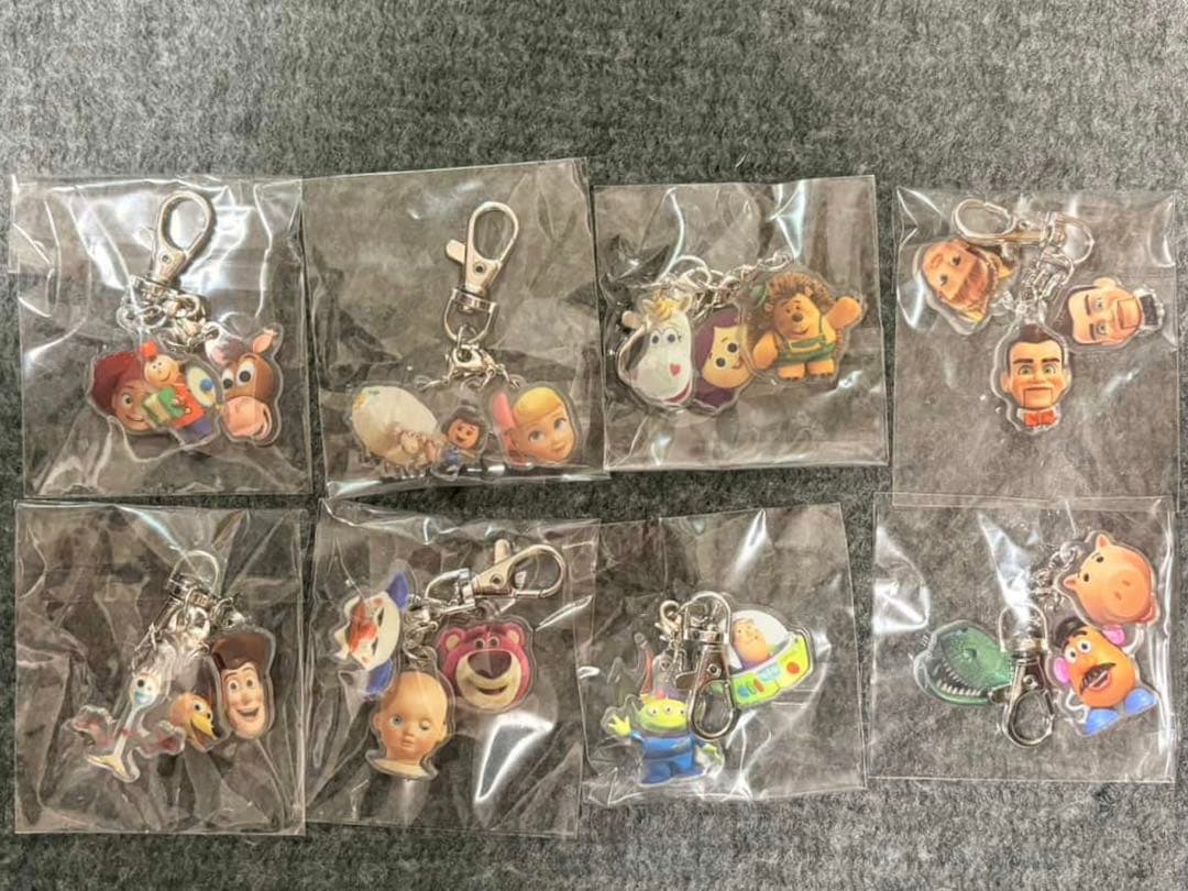 トイ・ストーリー トリオアクリルキーホルダー 8種 コンプリート まとめ売り