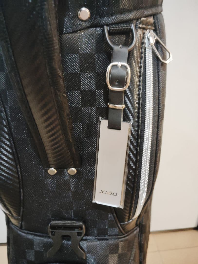 XXIO 超軽量 9.5インチ キャディバッグ GGC-X161 BKチェック