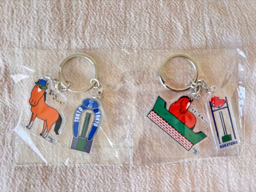 JRA全場コンプリートセット ご当地アクリルキーホルダー おがわじゅり