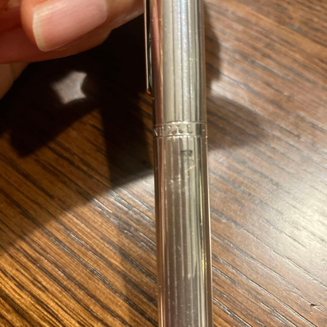 ダンヒル　ボールペン　銀