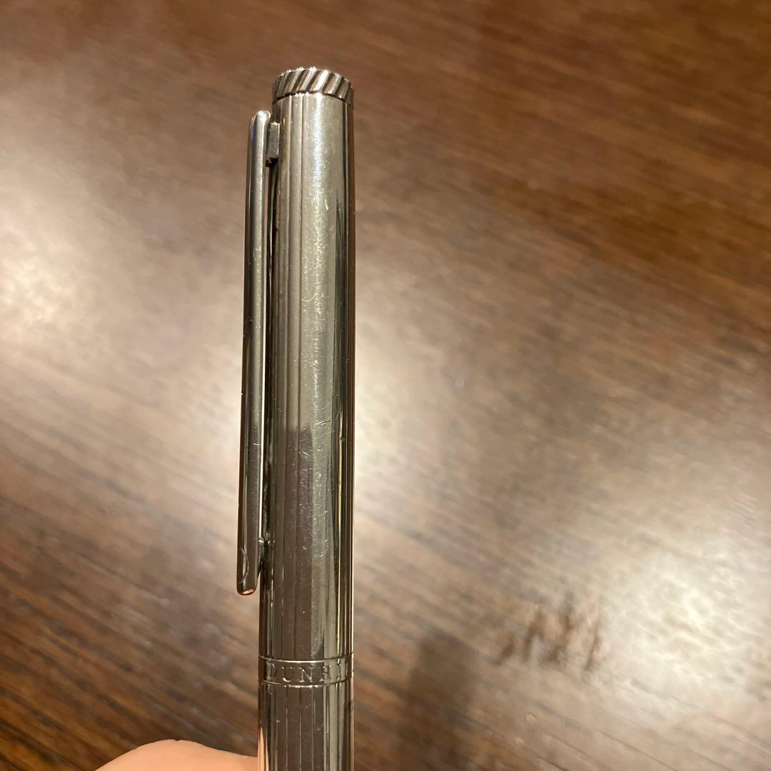 ダンヒル　ボールペン　銀