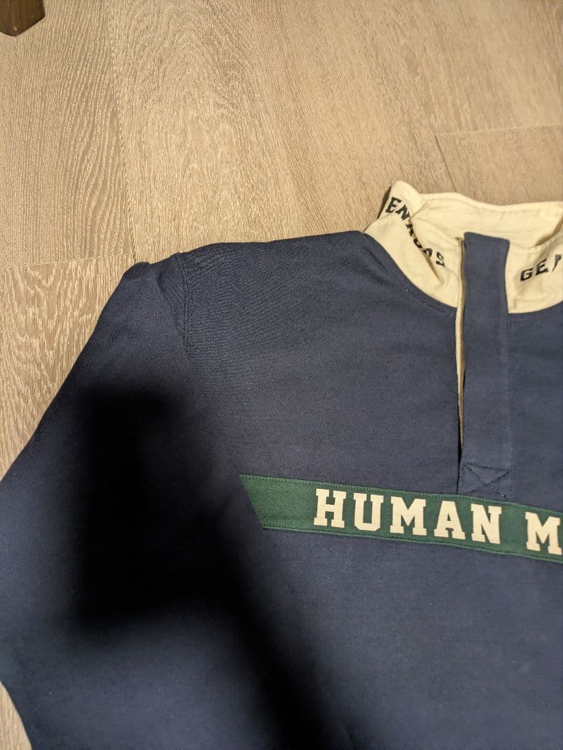 HUMAN MADE ポロシャツ/ラガーシャツ s