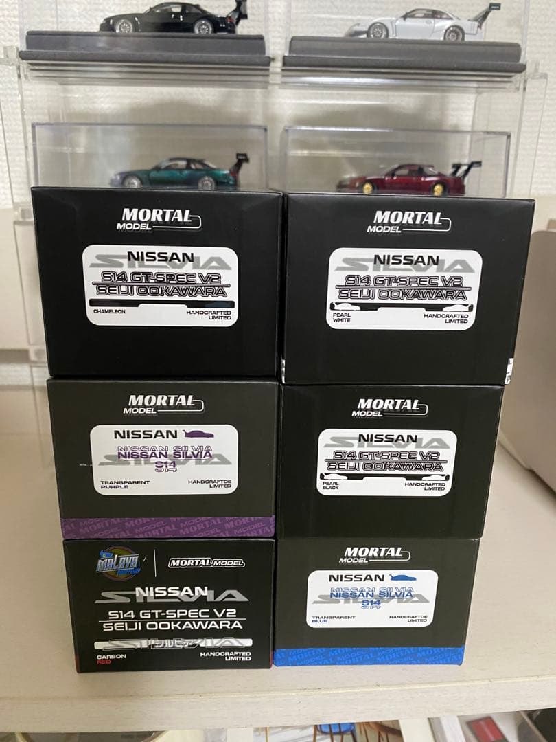 MORTAL 1/64 日産 シルビア S14 gt-spec v2