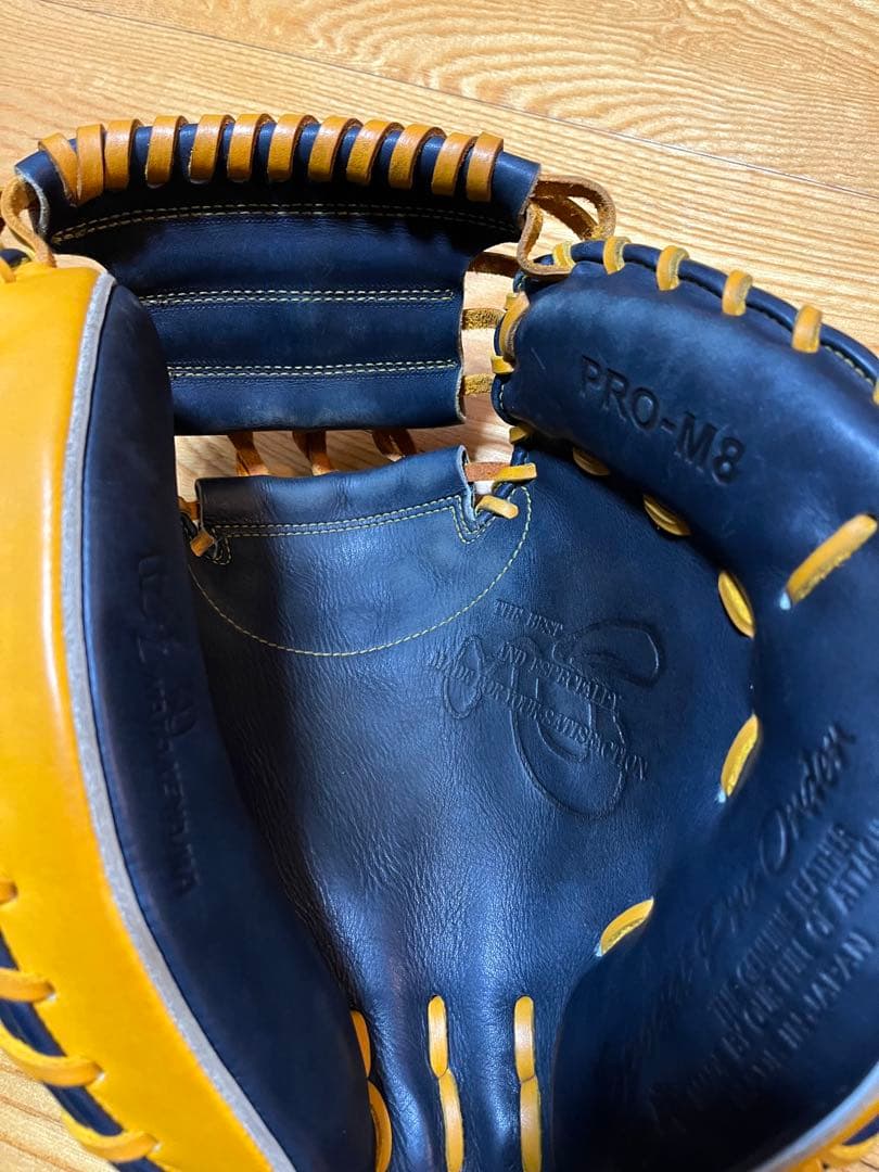 ※即購入不可 硬式ハタケヤマ　オーダーキャッチャーミット　伊藤光M8型