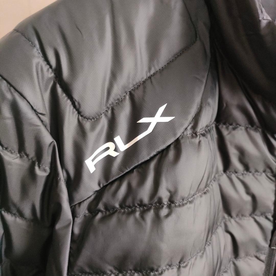 【美品】RLX RALPH LAUREN 中綿 ジャケット M 黒 軽量 f