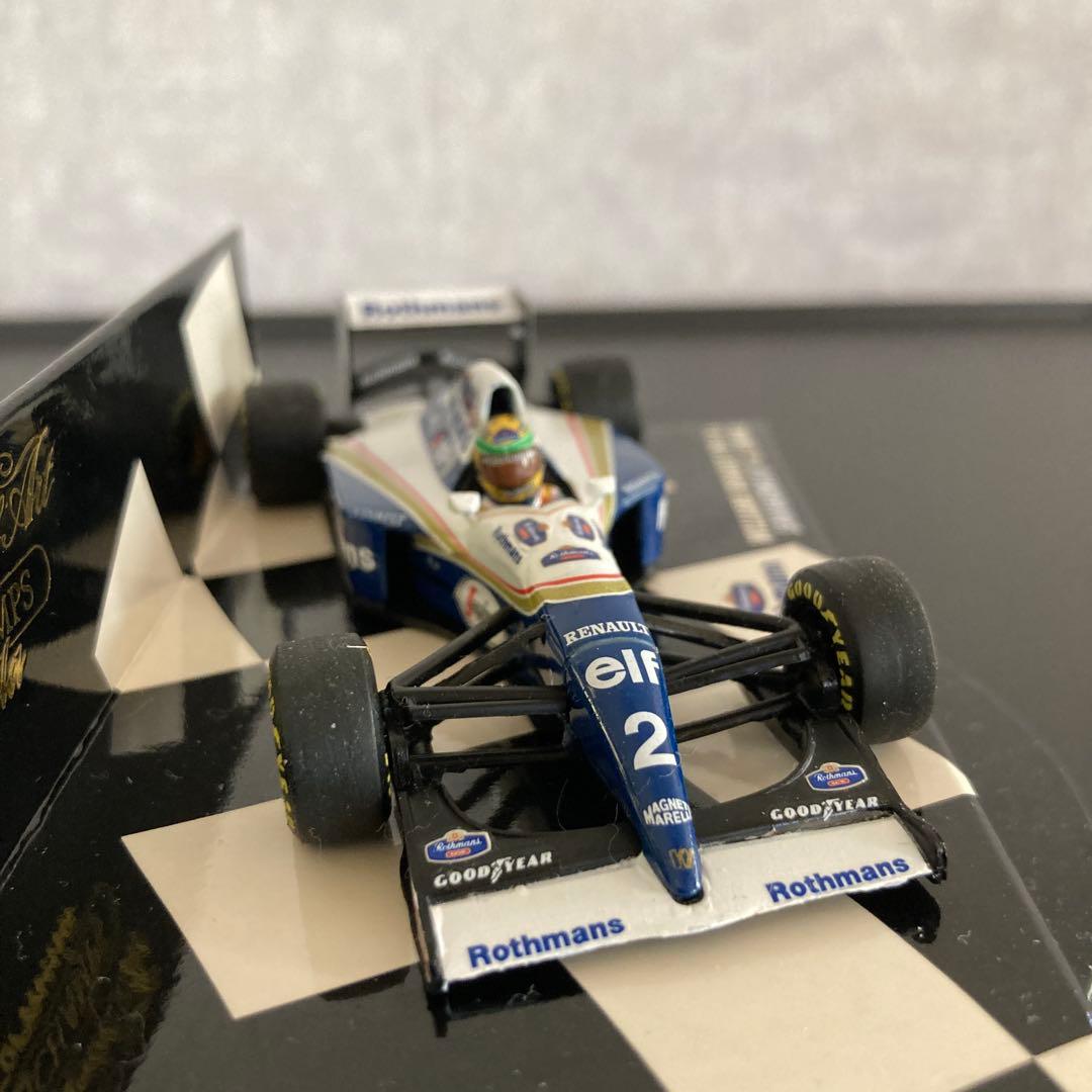ミニチャンプス F1 ウィリアムズ FW16 ロスマンズ仕様 アイルトンセナ