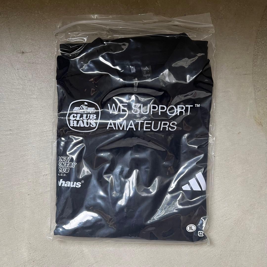 CLUBHAUS ANTi COUNTRY CLUB Halfzip L/S 黒