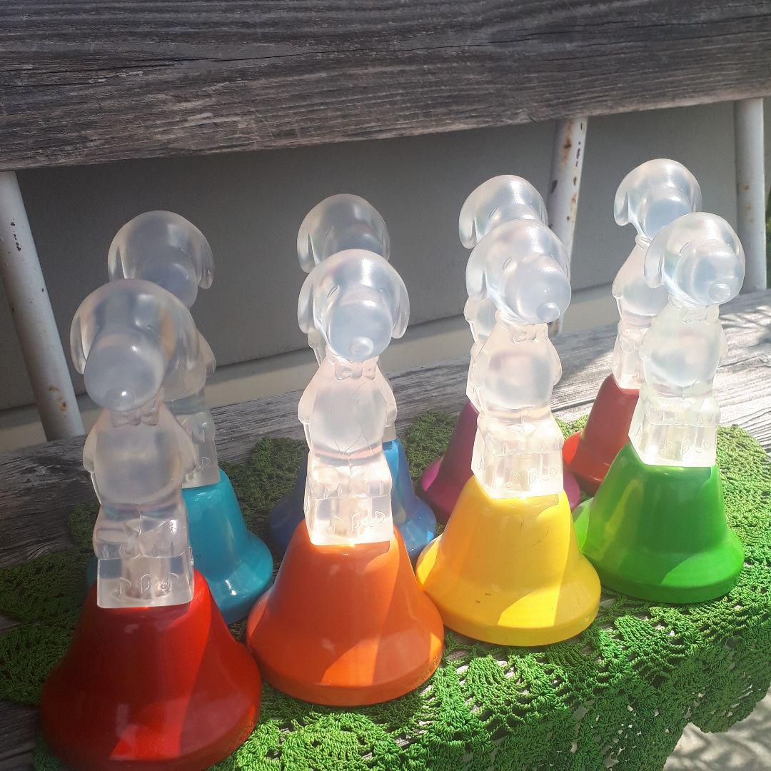 ヤマノミュージック スヌーピー 昭和レトロ ハンドベル ホーロー 楽器