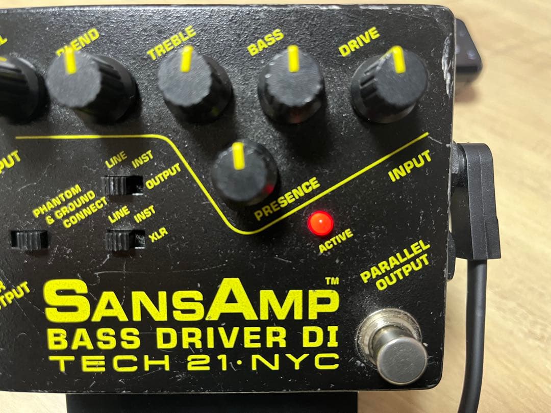 ベース SansAmp BASS D DI TECH 21 NYC