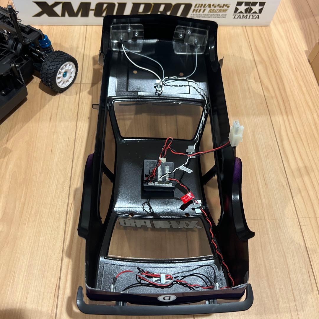 タミヤ　xm01 pro LEDボディー付き　未使用品