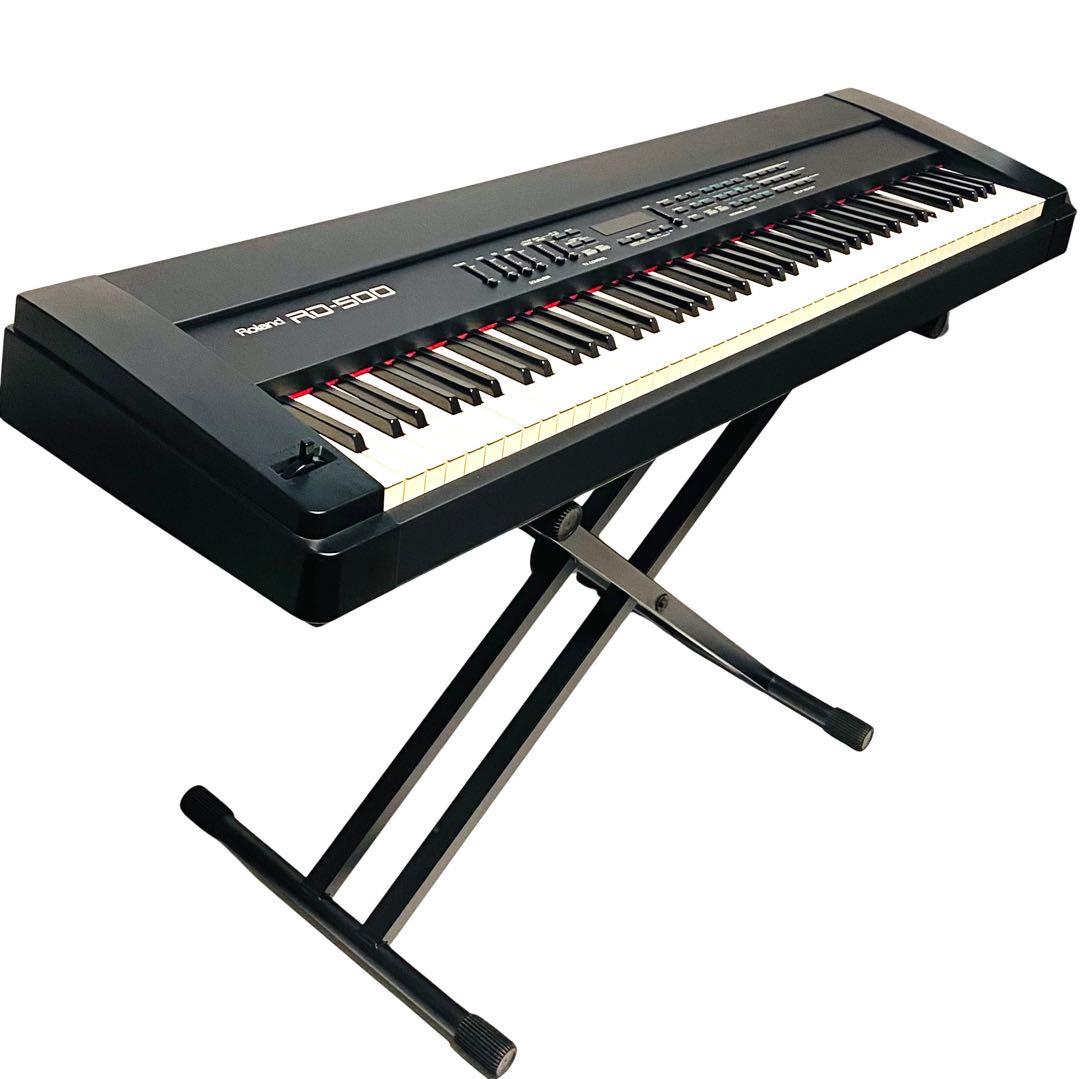 希少完動品 ROLAND RD-500 スタンドペダル ピアノ シンセサイザー