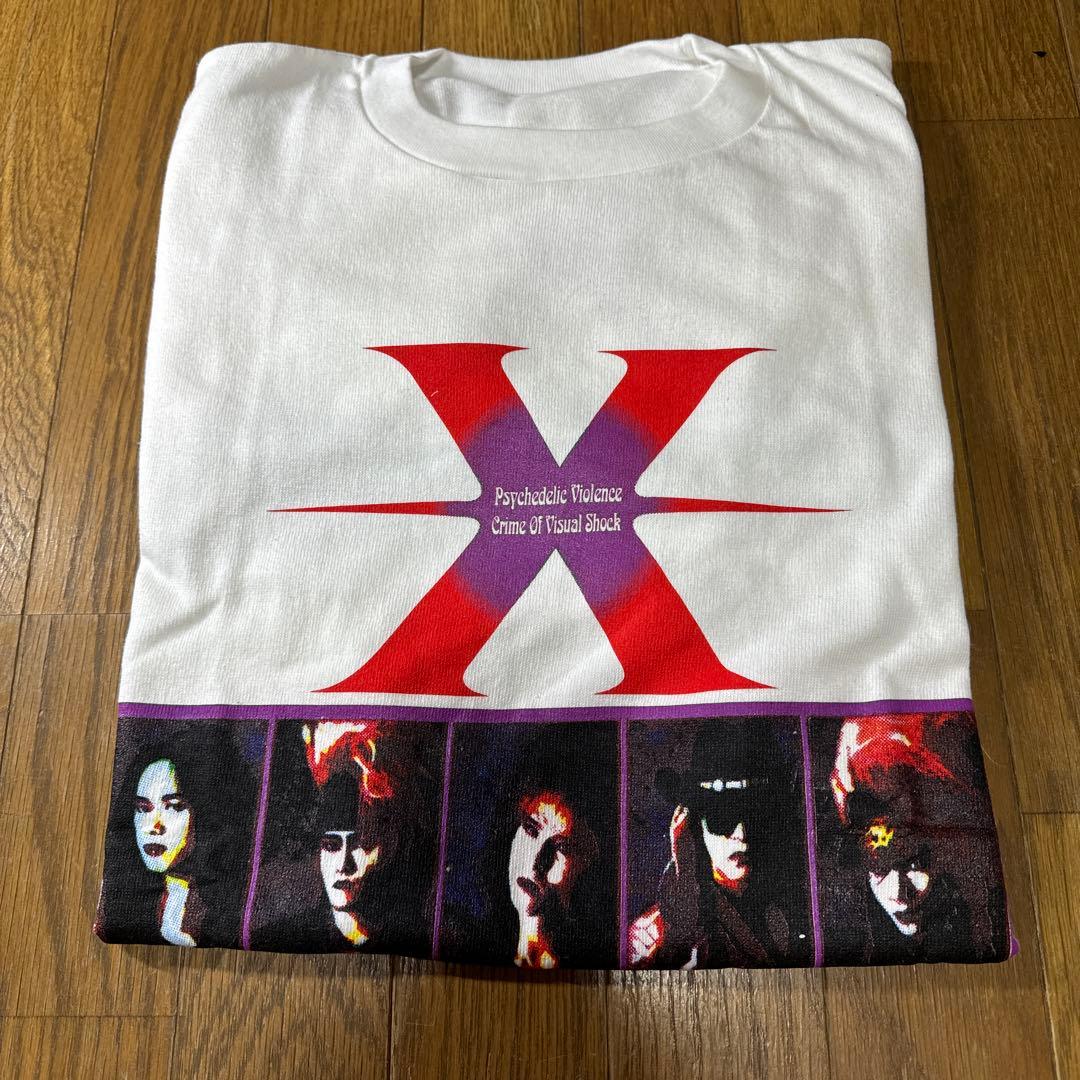x japan 破滅に向かって ロングTシャツ