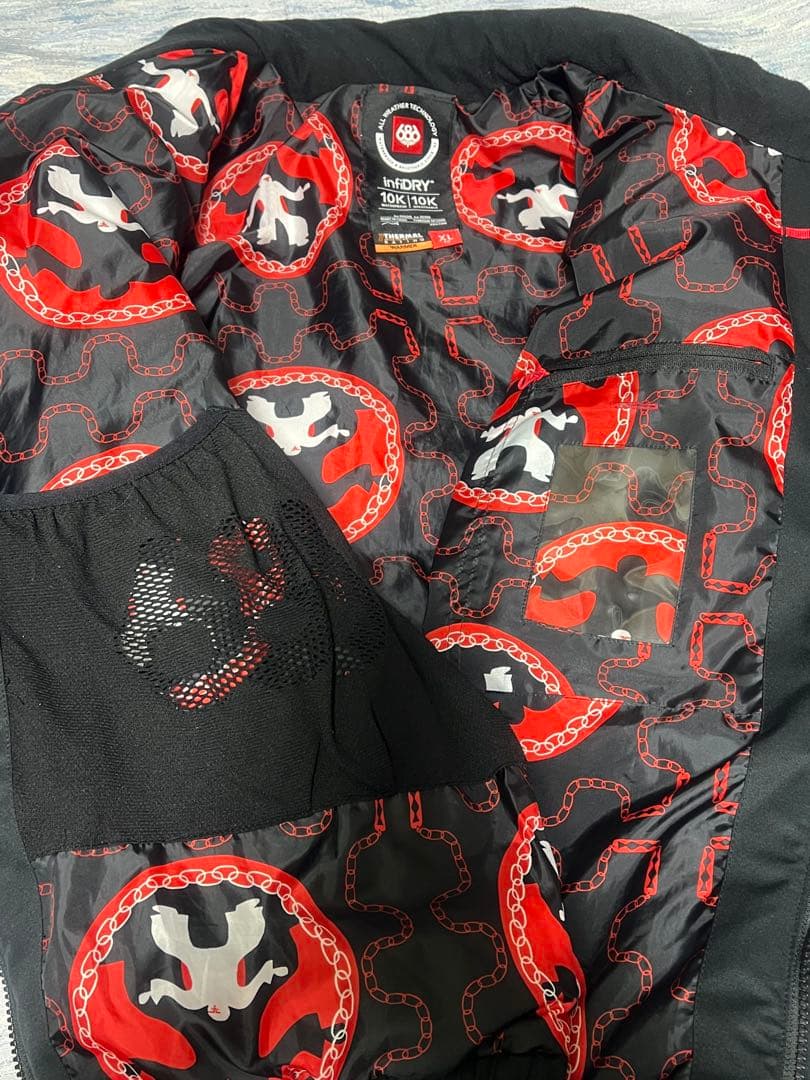 686 スノーボード ジャケット ブラック ＸＬサイズ