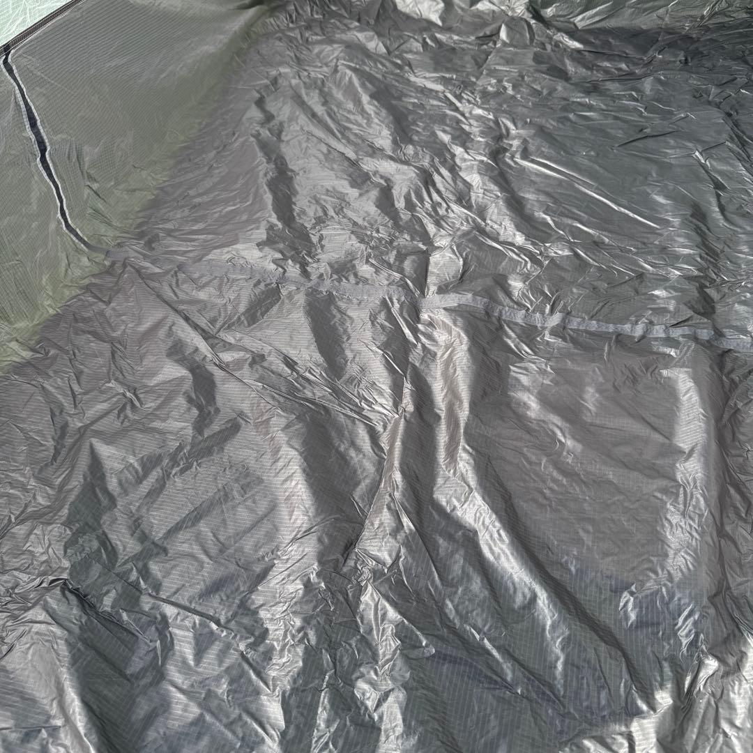 美品 モンベル ステラリッジ2 テント　レインフライ　グリーン