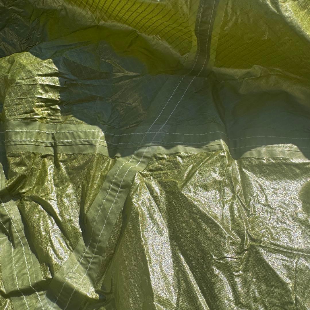 美品 モンベル ステラリッジ2 テント　レインフライ　グリーン