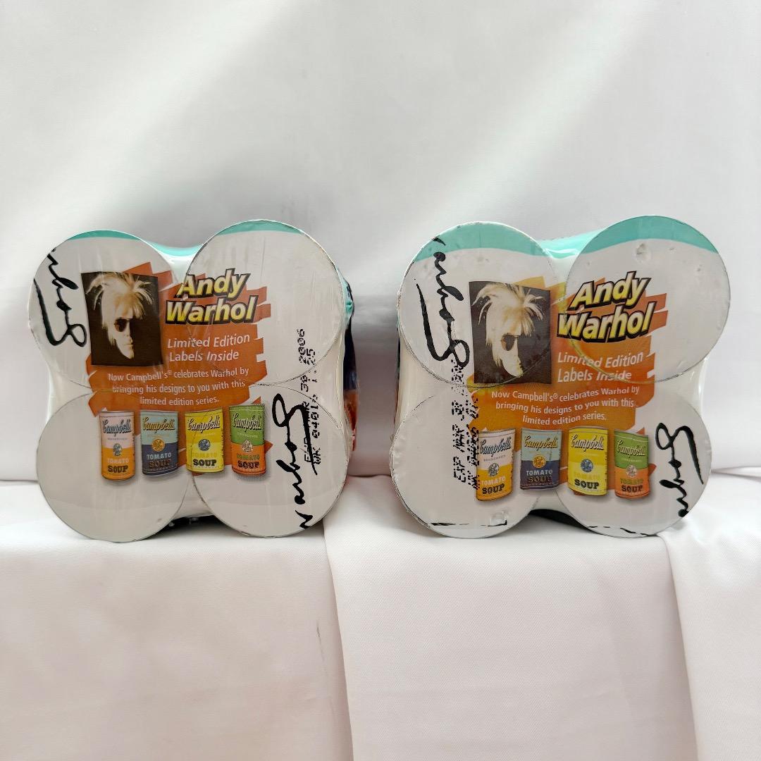 【激レア】アンディ・ウォーホルラベル｜キャンベルスープ限定版4缶パック