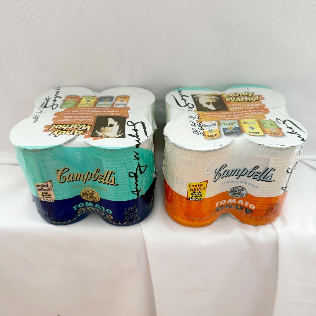 【激レア】アンディ・ウォーホルラベル｜キャンベルスープ限定版4缶パック