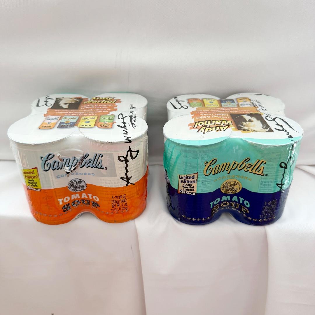 【激レア】アンディ・ウォーホルラベル｜キャンベルスープ限定版4缶パック