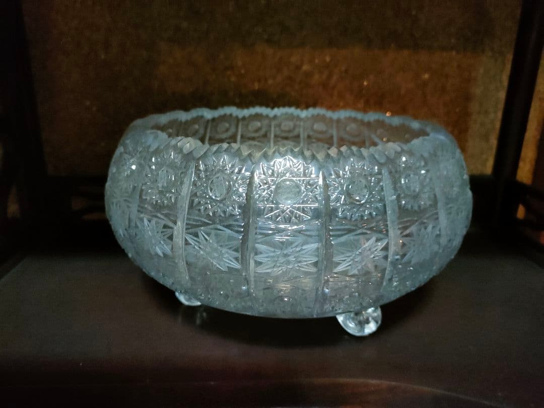 【高級】クリスタル　小物入れ