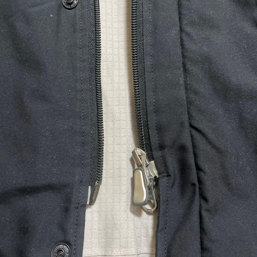 arena ブリジストン ベンチコート 中綿　ブラック　フード付き　Lサイズ