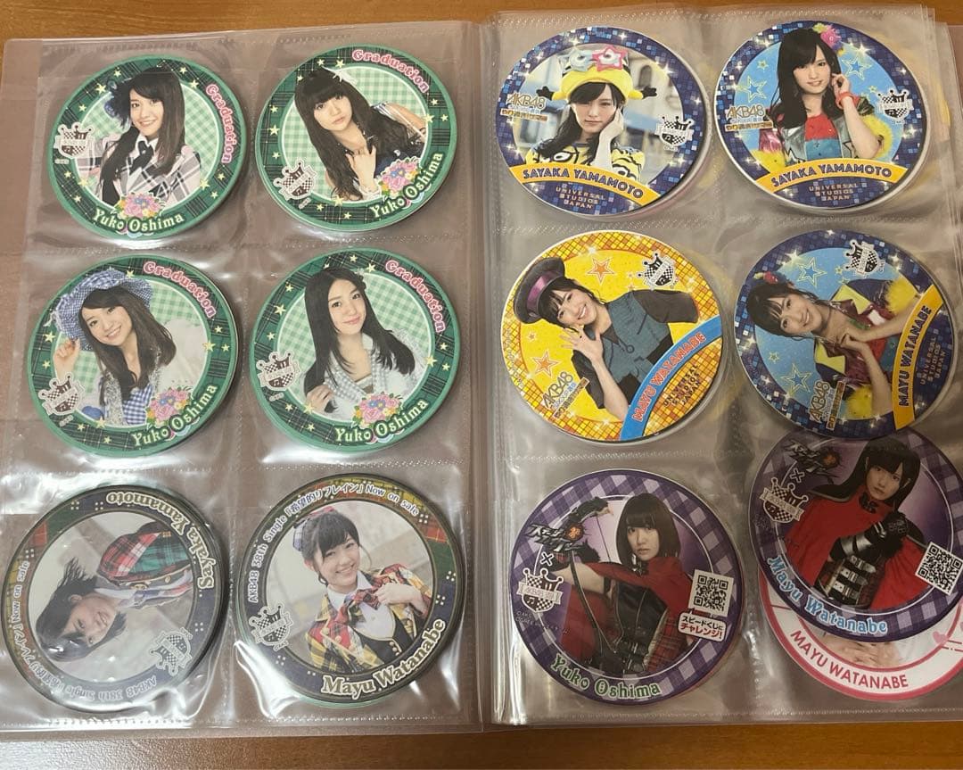 AKB48コースターまとめ 大島優子、渡辺麻友、山本彩、宮脇咲良等