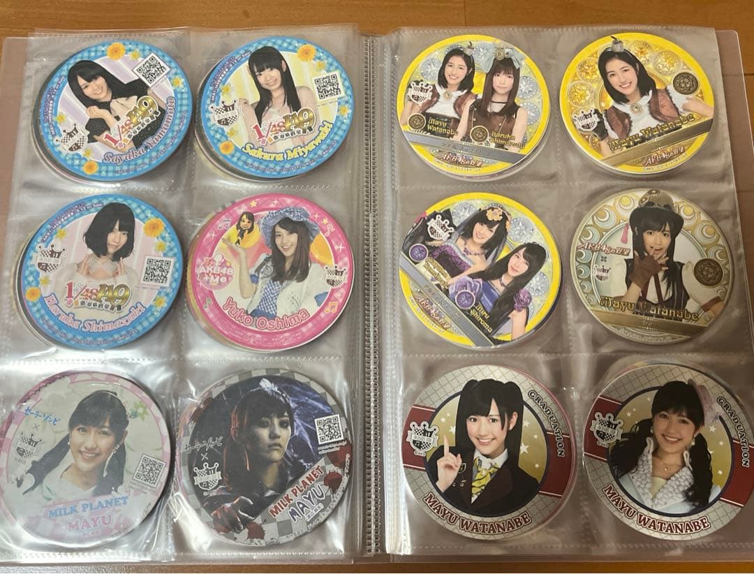 AKB48コースターまとめ 大島優子、渡辺麻友、山本彩、宮脇咲良等