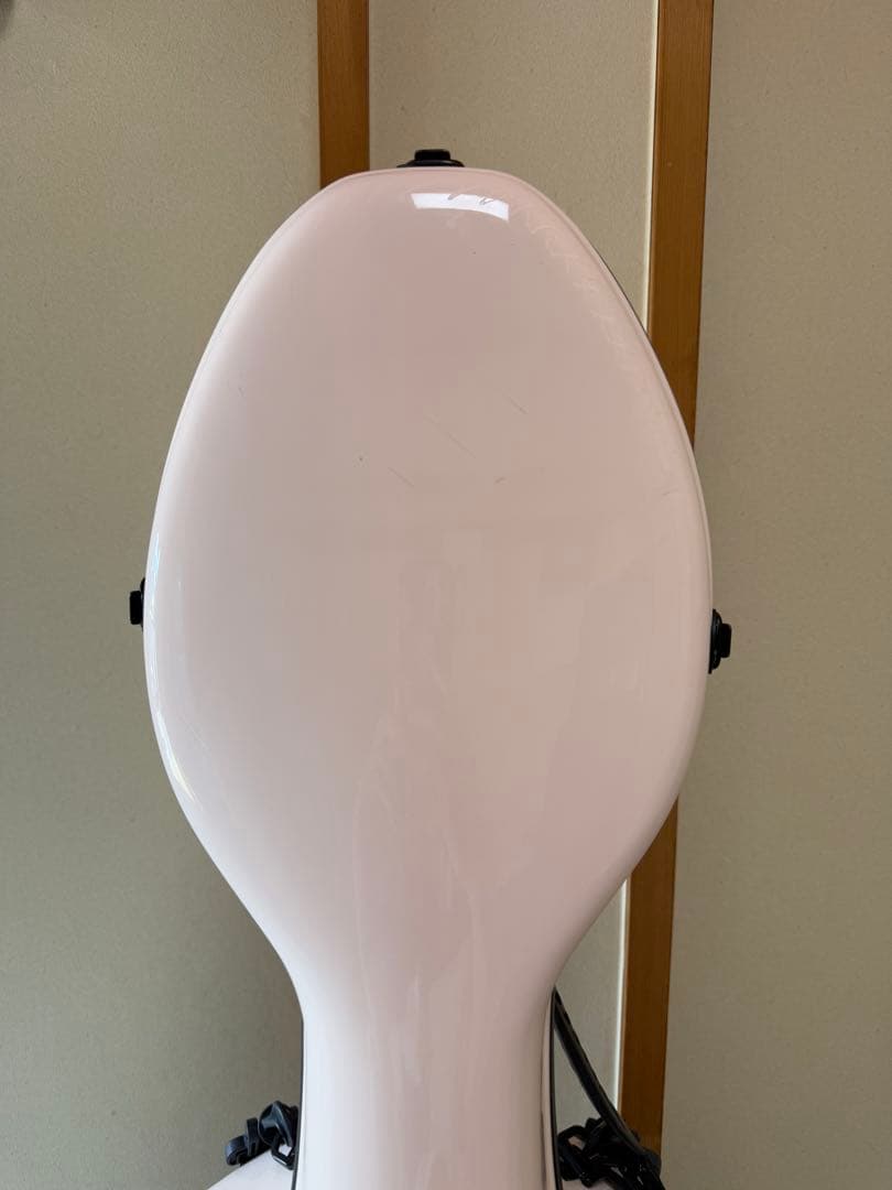 東洋プリュームファイバー　チェロハードケース　4/4 ライトピンク