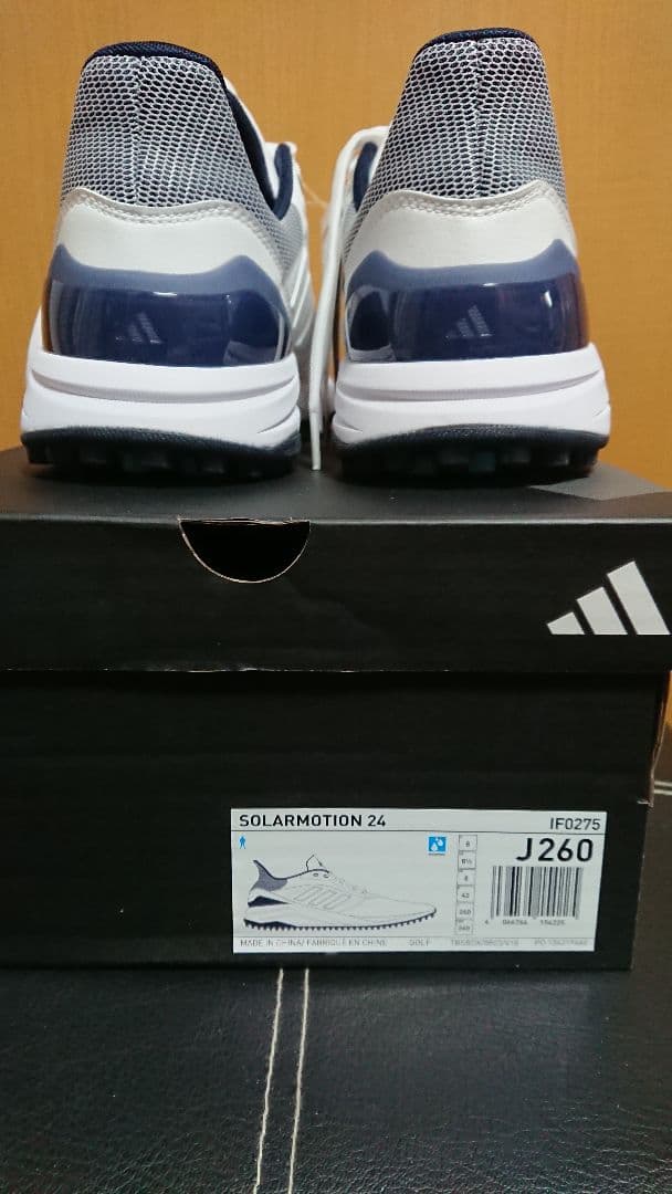 【新品】アディダス ゴルフシューズ ソーラーモーション24 26cm