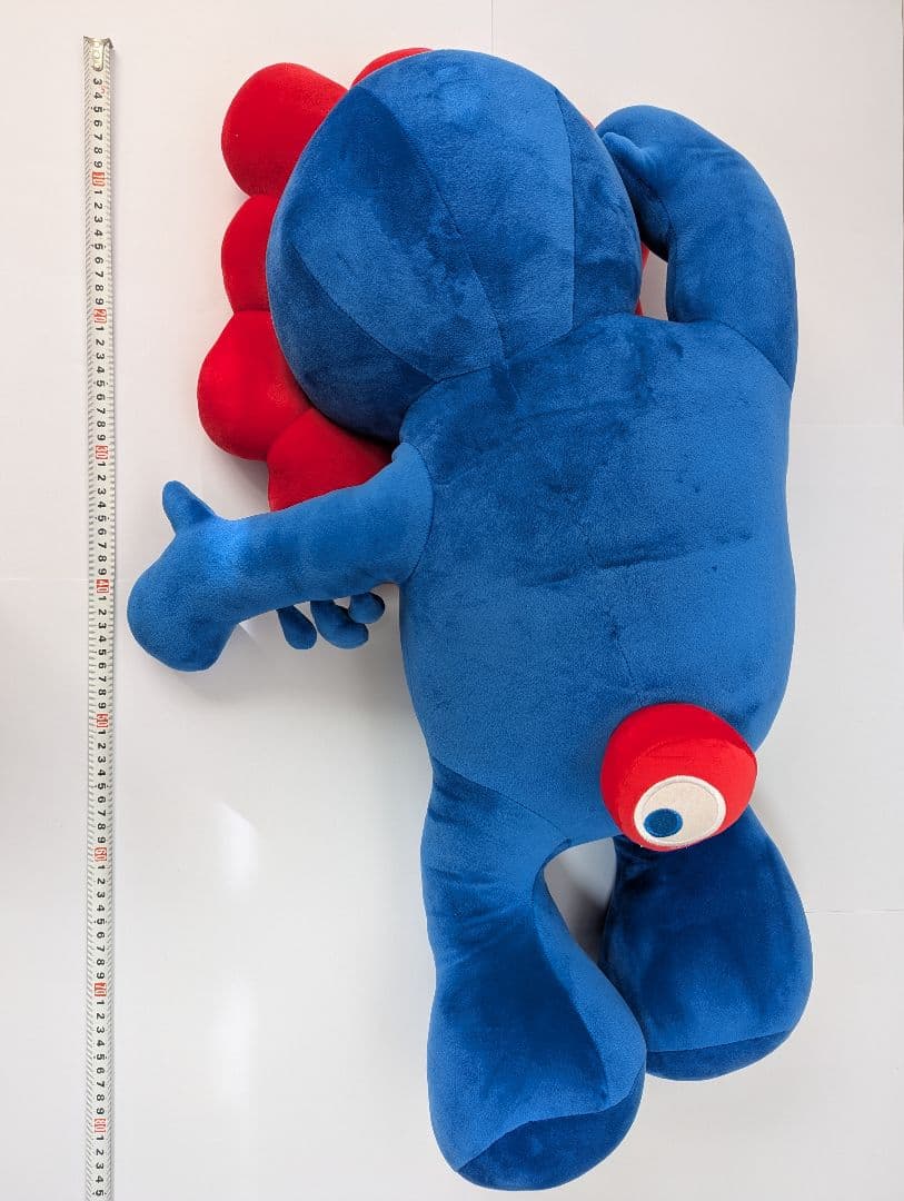 【超特大1等ミャクミャク】寝そべりぬいぐるみ 約80cm EXPO2025 万博