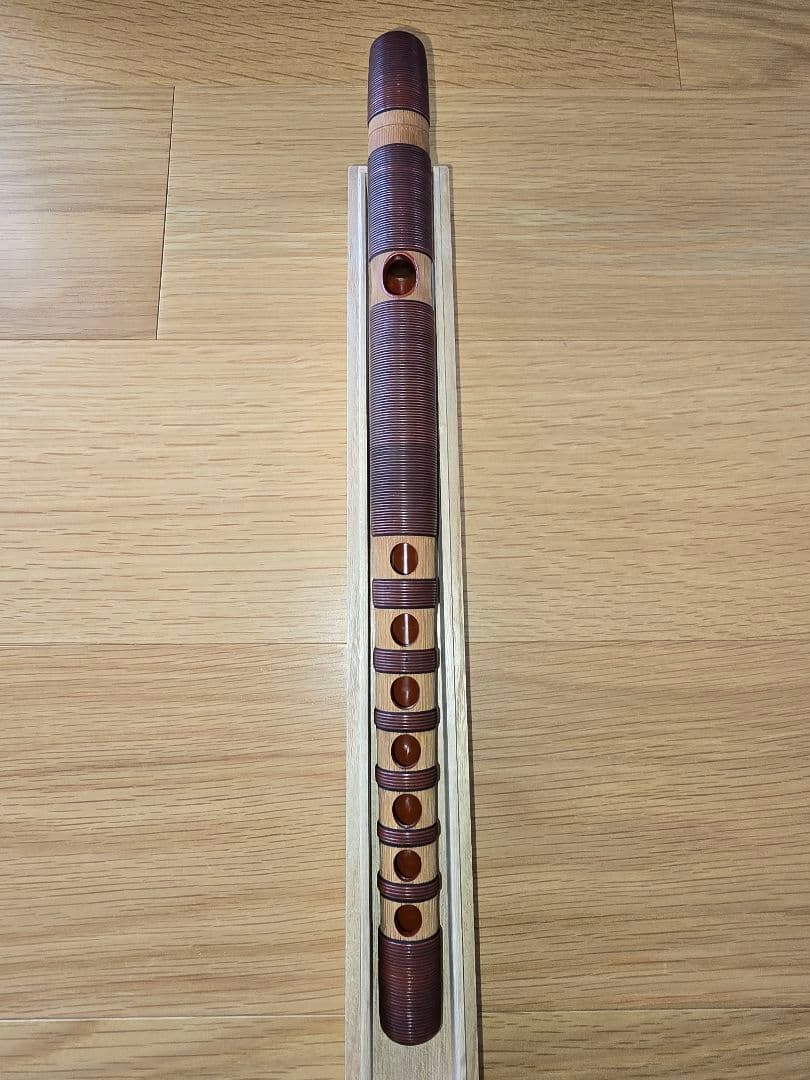 カヨチャンさま専用 龍笛 本管 赤茶