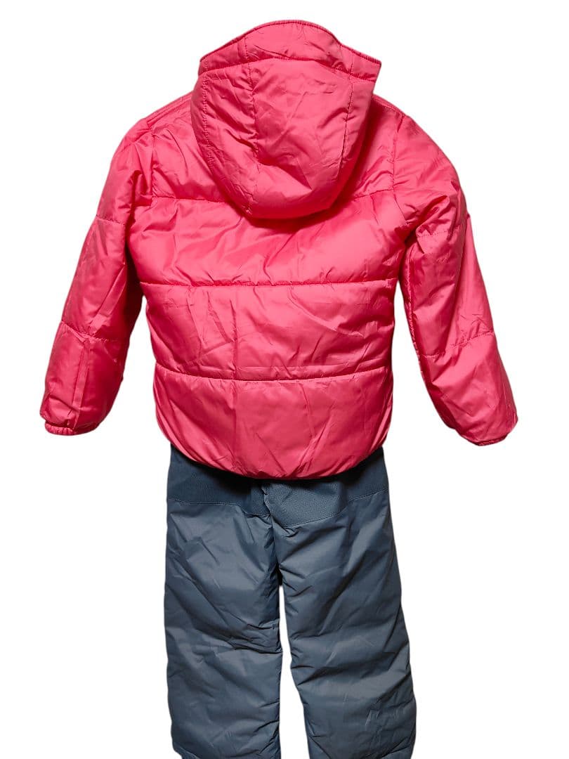 【美品】コロンビア Columbia スキーウェア上下セッ 120 リバーシブル