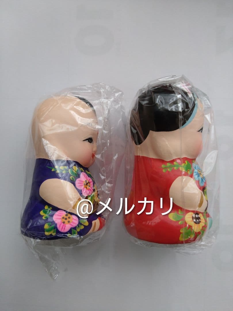 恵山泥人形 2体セット