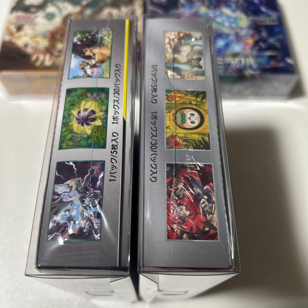 ポケモンカードBOX セット　新品　未開封　ポケカ　ボックス　シュリンク付き