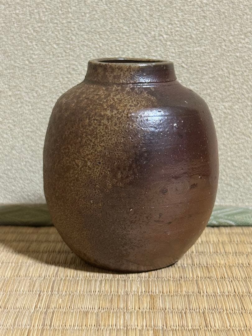 備前焼　人間国宝　藤原雄　茶入