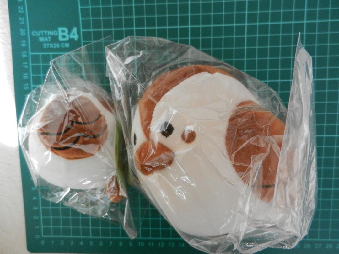 イクスカすずめ ボールチェーン マスコット ぬいぐるみ アクリルチャーム